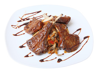 Rack of lamb