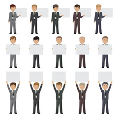 Business Peoples - Isolated On White Background