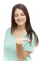 Beautiful Brunette Girl