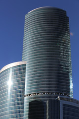 Obraz premium Business offices and trade centers in the business area 