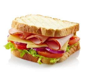 Foto op Plexiglas Snackbar Sandwich