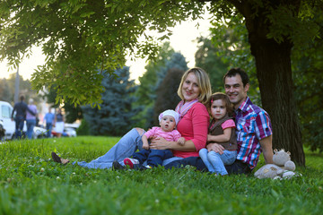 Fototapeta premium family