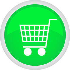 Векторный круглый значок с изображением тачки