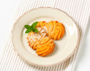 Vanilla Spritz cookies