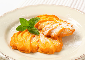 Vanilla Spritz cookies