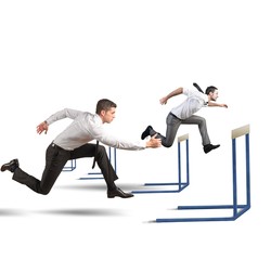 Obraz premium Business competition