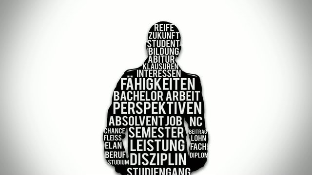 W&ouml;rter bilden student
