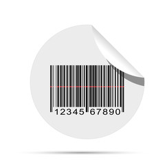 Barcode Sticker Illustration