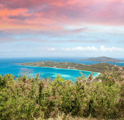 Beautiful landscape of Saint Thomas