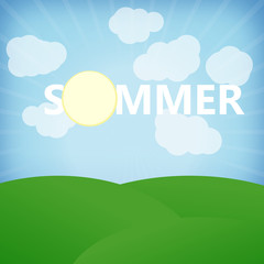 Obraz premium Summer