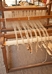 Obraz na płótnie Canvas Rug weaving