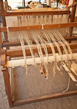Rug weaving