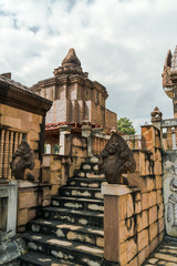 Architectural elements on the Wat, Chiang Rai province