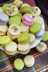 colorful macaron