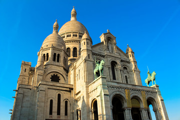 Fototapeta na wymiar Sacre coeur, Montmartre, Paris, France