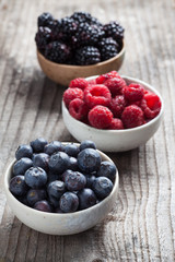 Fresh red fruit