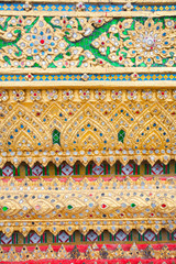 Colorful decoration in temple