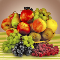 image of different fruits in a bowl