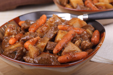 Beef Stew Closeup