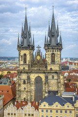 Fototapeta premium Tyn Church in Prague
