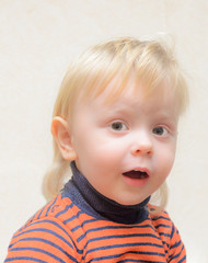 Naklejka premium portrait of a boy