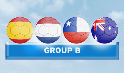 Soccer World Cup 2014 Group B