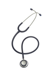 stethoscope on white background isolated
