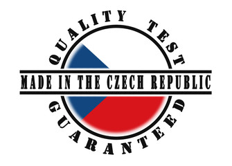 Quality test guaranteed stamp