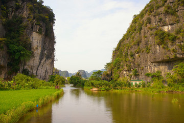 Fototapeta na wymiar Hoa-Lu au Vietnam