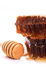 honeycomb with honey