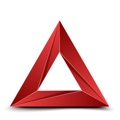 Folded triangle