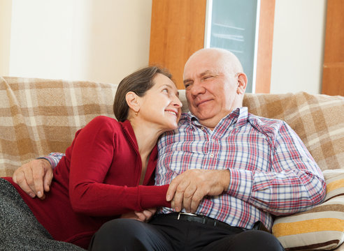 couple in home interior