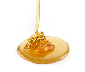 pouring honey