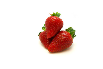 Stack strawberries