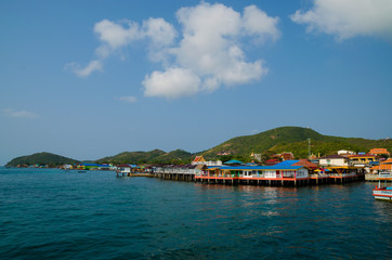 Obraz premium view island in pattaya province