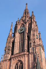 Fototapeta premium Turm des Frankfurter Doms