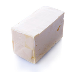 Tasty butter isolated on white