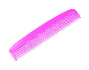 Hair comb isolated on white
