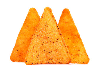 Salted corn snack