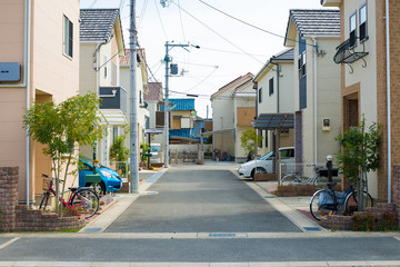 住宅地の道路