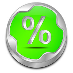 Button mit Prozent Symbol