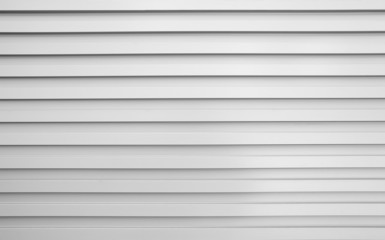 background of white grunge metallic roller shutter door