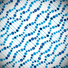 beautiful structure of the DNA molecule
