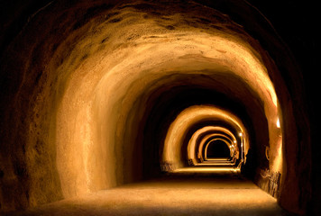 Optische Dynamik einer Tunnelbaustelle