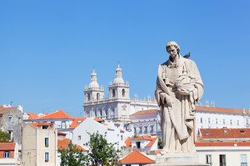 Fototapeta na wymiar View of Lisbon, Portugal
