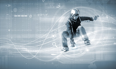 Snowboarding