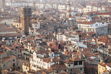 Fototapeta na wymiar Wenecja - Widok na miasto