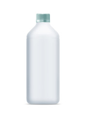 White Plastic Bottle