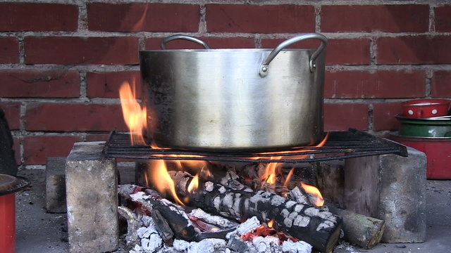 Cooking Over An Open Fire