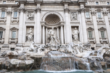 Obraz na płótnie Canvas Trevi Fountain, Rome, Italy